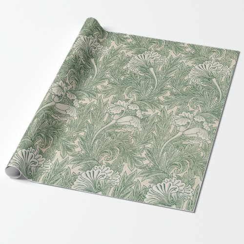 Tulip Pattern by William Morris Wrapping Paper