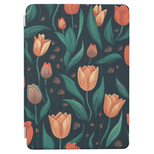 Tulip Pattern  iPad Air Cover