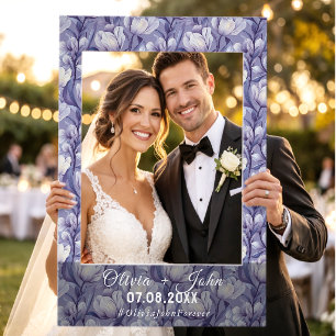 Tulip Petal Wedding Party Selfie Frame Cute