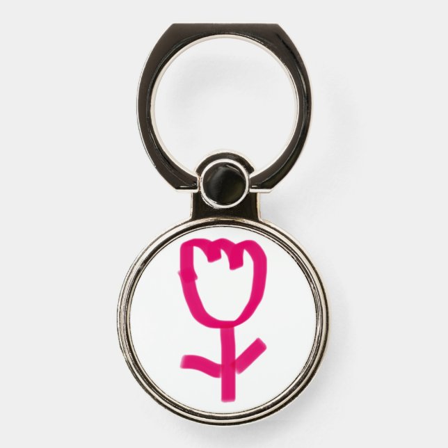 Tulip | phone ring stand (Front)