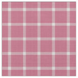 Tulip Pink Gingham Plaid Fabric