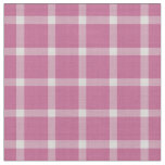 Tulip Pink Windowpane Plaid Fabric