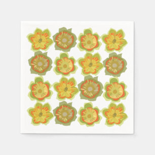 Tulip Poplar Flower Floral Party Napkins