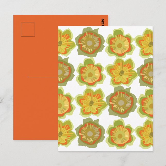 Tulip Poplar Flower Floral  Postcard (Front/Back)