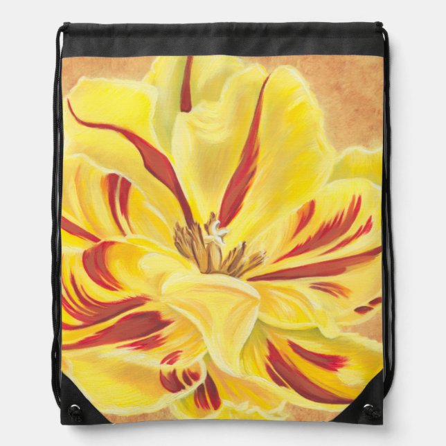 Tulip Power II Drawstring Bag (Front)