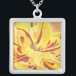 Tulip Power II Silver Plated Necklace<br><div class="desc">Floral</div>