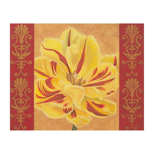 Tulip Power II Wood Wall Art (Front)