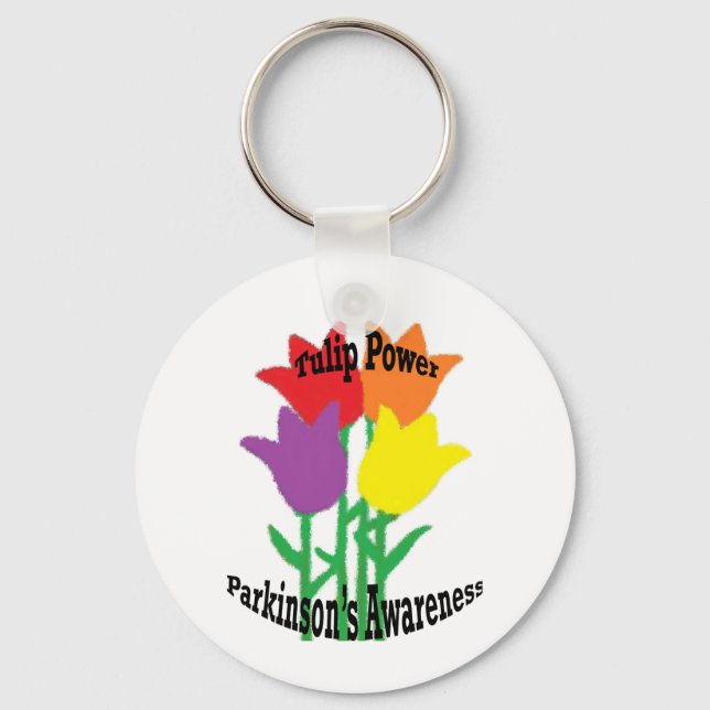 Tulip Power Keychain (Front)