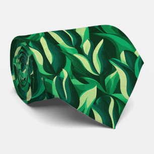 Tulip Print Boyfriend Vineyard Wedding Neck Tie
