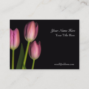 Tulip Reflection Business Card... - Customized Card
