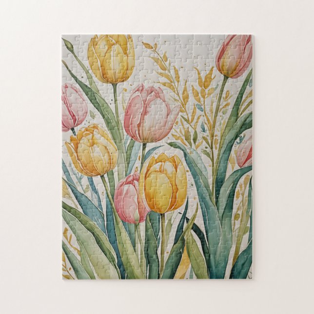 Tulip Reverie Jigsaw Puzzle (Vertical)