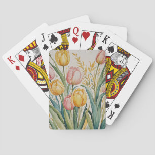 Tulip Reverie Poker Cards
