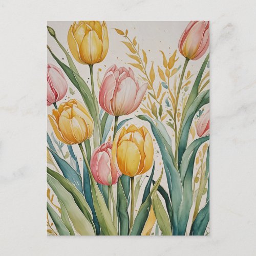 Tulip Reverie Postcard