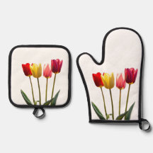 TULIP´S Oven Mitt & Pot Holder Set