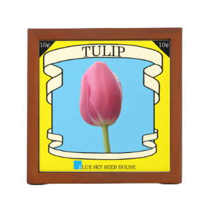 Tulip Seed Packet Pencil/Pen Holder
