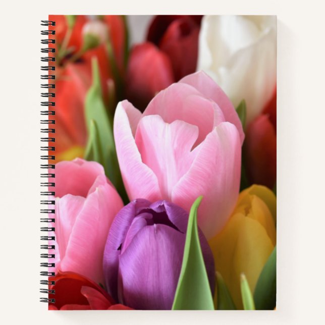Tulip Spiral Notebook (Front)