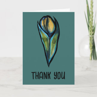 Tulip Spring Art Gardeners tulips gardening        Card