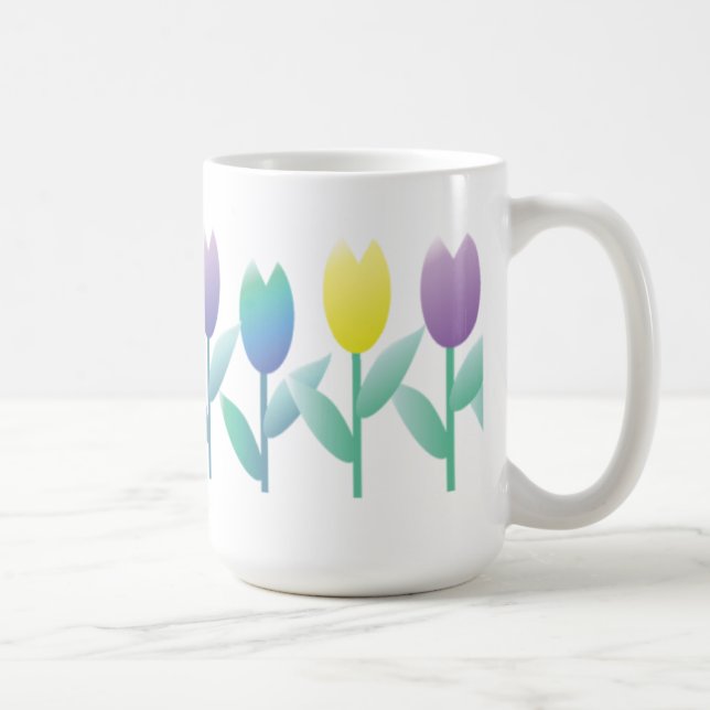 Tulip Spring Tulips New Home 15oz Mug (Right)