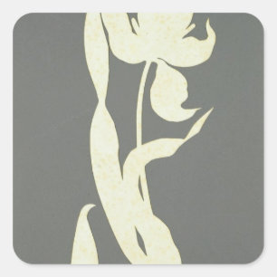 Tulip Square Sticker