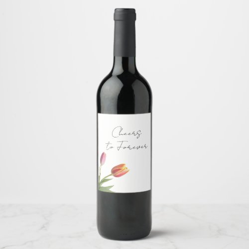 Tulip Tango Wine Label