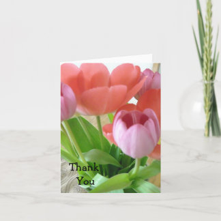 Tulip Thank You Card
