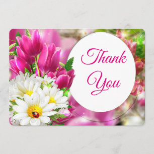 Tulip Thank You Card