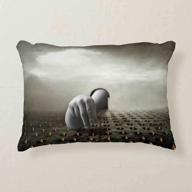 Tulip thief 2013 decorative pillow (Front)