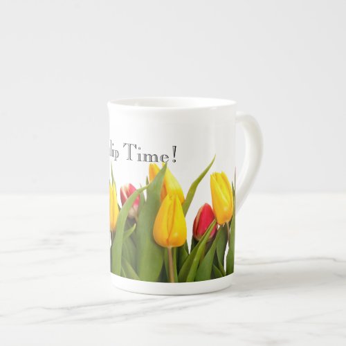 Tulip Time Bone China Mug