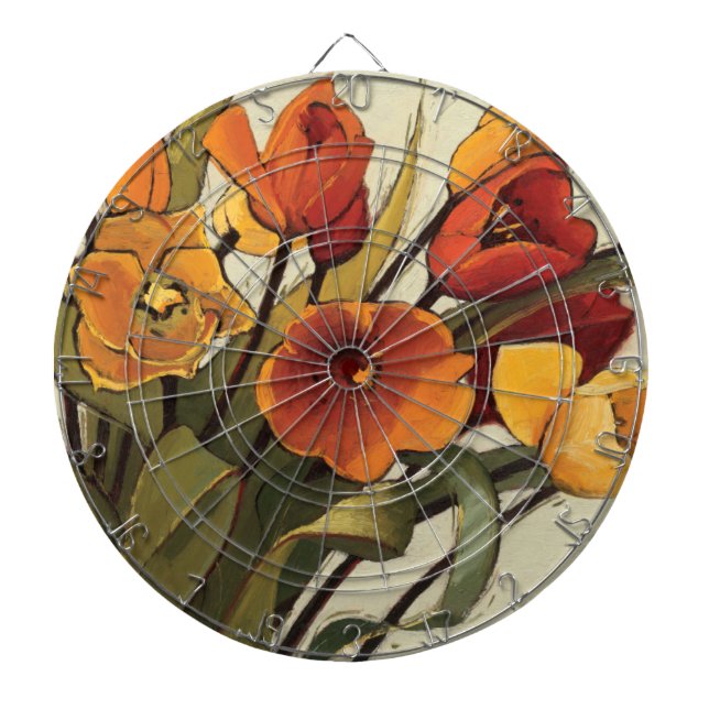 Tulip Time Dart Board (Front)