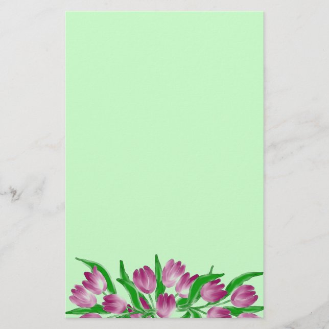 Tulip Time Stationery (Front)