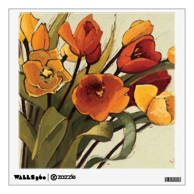 Tulip Time Wall Decal (Front)