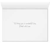 Tulip Tree Flower Special Aunt Cards (Inside Horizontal (Bottom))