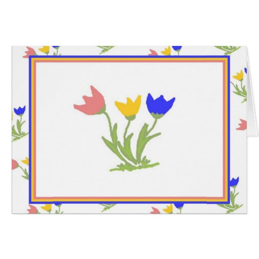 Tulip-Trio Cards (Front Horizontal)