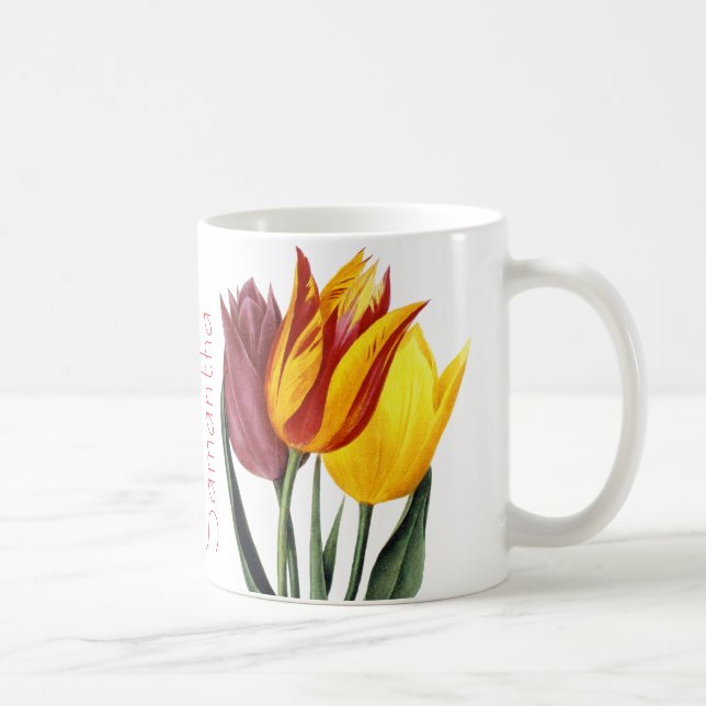 Tulip (Tulipa Gesneriana) Coffee Mug (Right)