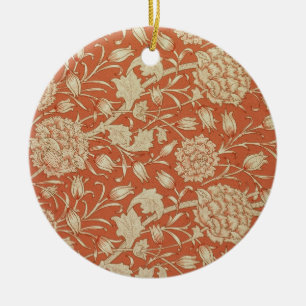 Tulip wallpaper design, 1875 ceramic ornament