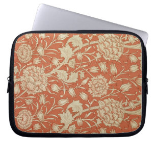Tulip wallpaper design, 1875 laptop sleeve