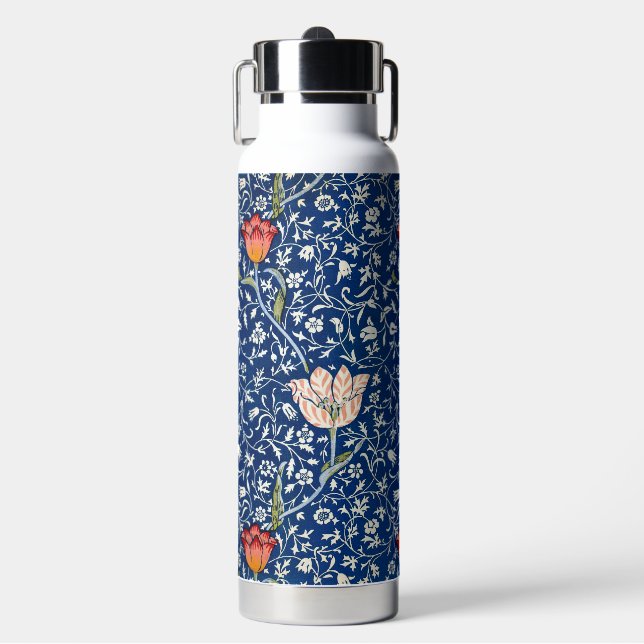 Tulip, William Morris Water Bottle (Front)