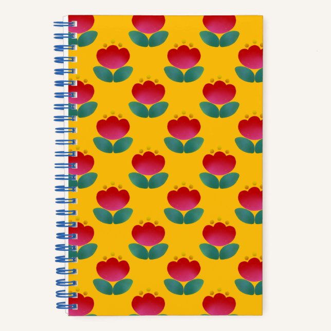 Tulip Yellow Notebook (Front)