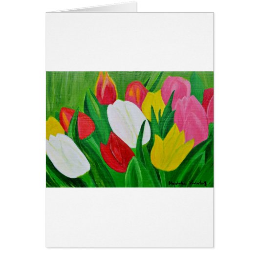 Tulips 2a cards (Front)