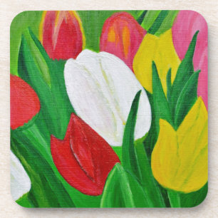 Tulips 2a coaster