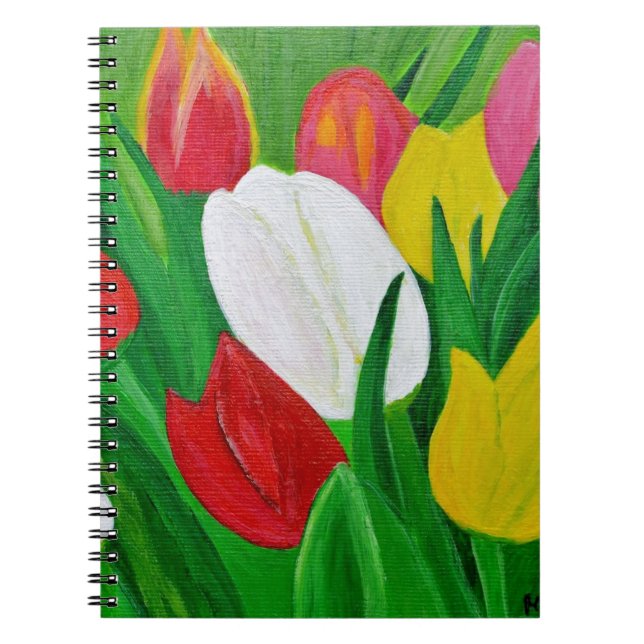 Tulips 2a notebook (Front)