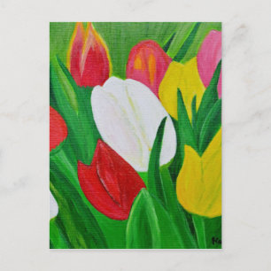 Tulips 2a postcard