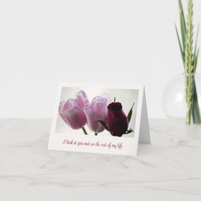 Tulips 3258 card (Front)