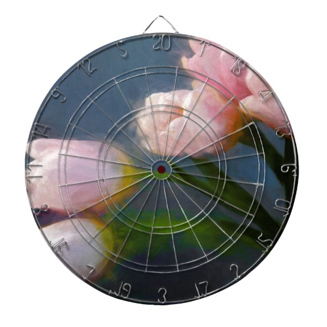 Tulips 3 dart board (Front)