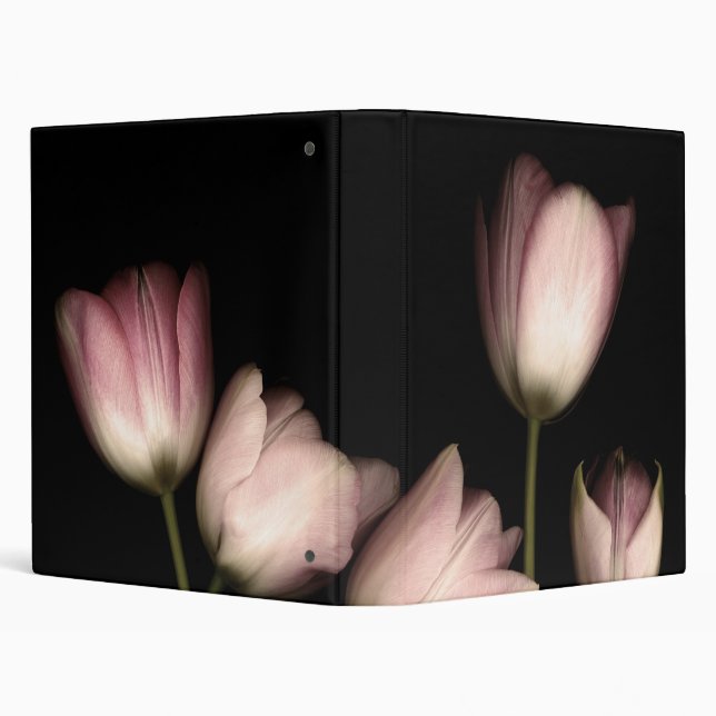 Tulips 3 Ring Binder (Background)