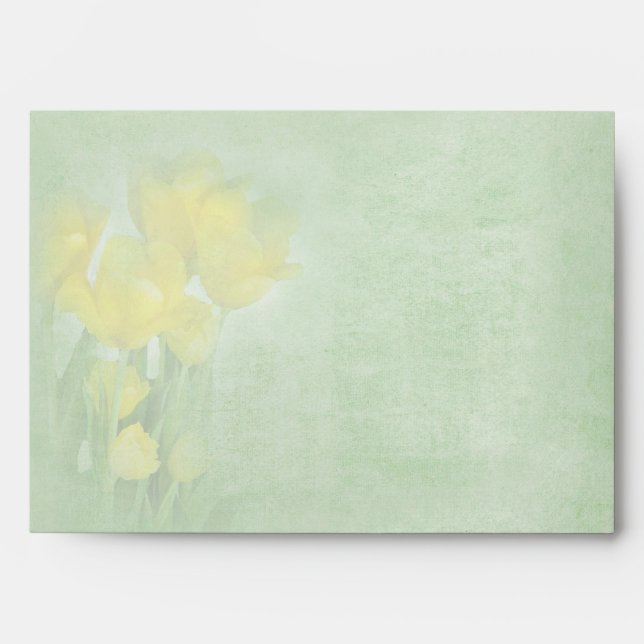 Tulips 5 x 7 Envelope (Front)