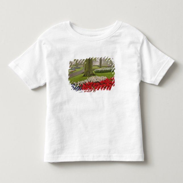 Tulips and daffodils, Keukenhof Gardens, Toddler T-shirt (Front)