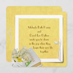 Tulips and Daisies Invitation