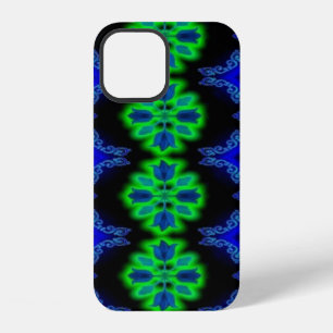 Tulips Artdeco in Retro Style iPhone 12 Case