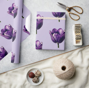 Tulips Artsy Fun Gift Ideas Wrapping Paper